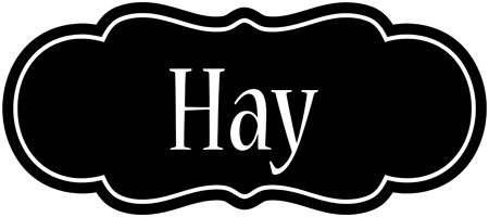 Hay welcome logo