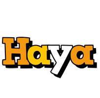 Haya cartoon logo