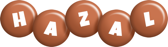 Hazal candy-brown logo