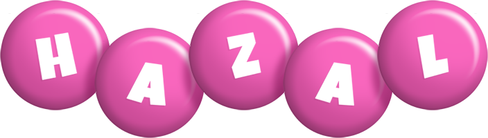 Hazal candy-pink logo