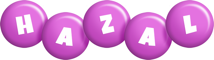 Hazal candy-purple logo