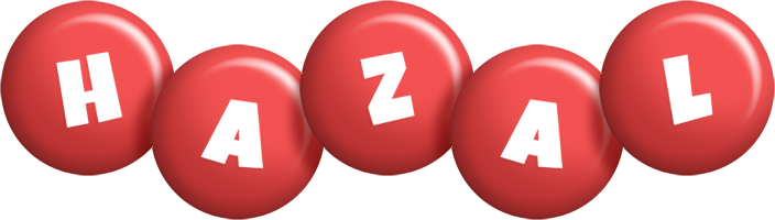 Hazal candy-red logo