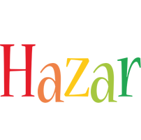 Hazar birthday logo