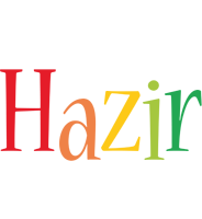 Hazir birthday logo