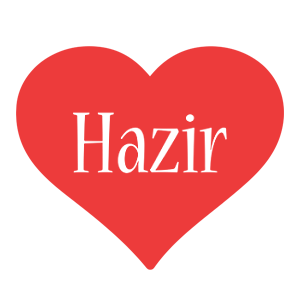 Hazir love logo