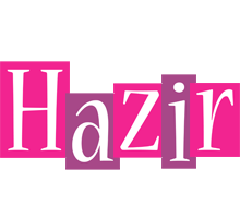 Hazir whine logo