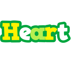 Heart soccer logo