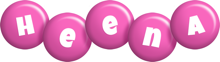 Heena candy-pink logo