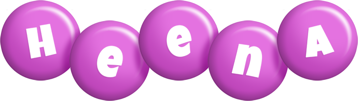 Heena candy-purple logo