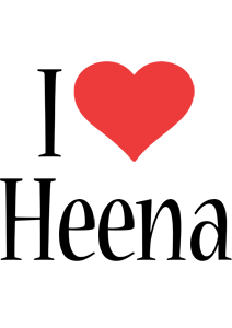 Heena i-love logo