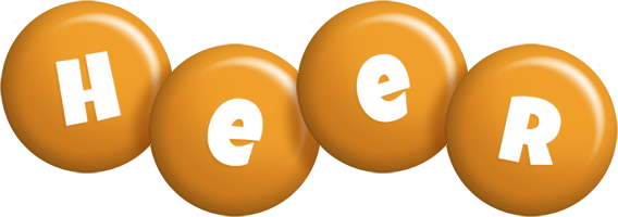 Heer candy-orange logo
