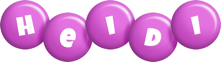 Heidi candy-purple logo