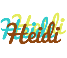 Heidi cupcake logo