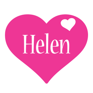 Helen love-heart logo