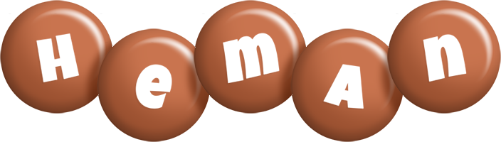 Heman candy-brown logo