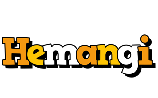 Hemangi cartoon logo