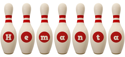 Hemanta bowling-pin logo