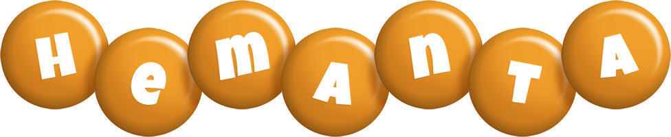 Hemanta candy-orange logo