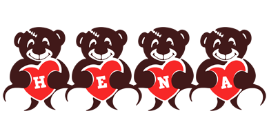 Hena bear logo