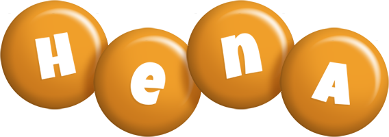 Hena candy-orange logo