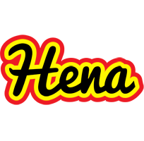 Hena flaming logo