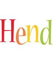 Hend birthday logo