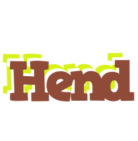 Hend caffeebar logo