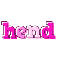 Hend hello logo