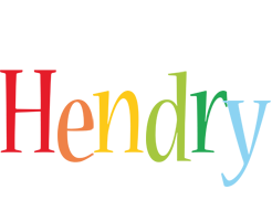 Hendry birthday logo