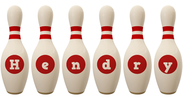 Hendry bowling-pin logo