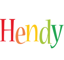 Hendy birthday logo