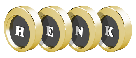 Henk gold logo