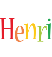 Henri birthday logo