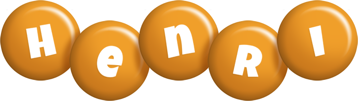 Henri candy-orange logo