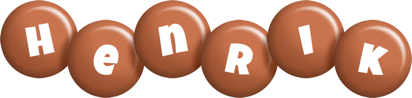 Henrik candy-brown logo