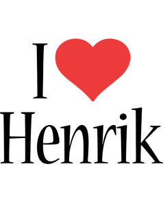 Henrik i-love logo