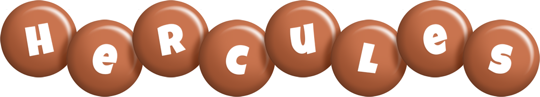 Hercules candy-brown logo