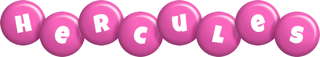 Hercules candy-pink logo