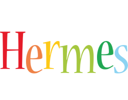 Hermes birthday logo