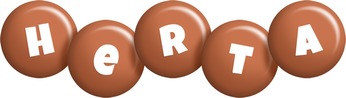 Herta candy-brown logo