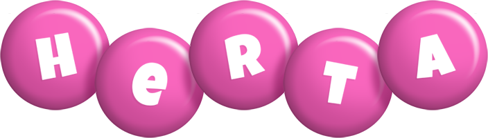 Herta candy-pink logo
