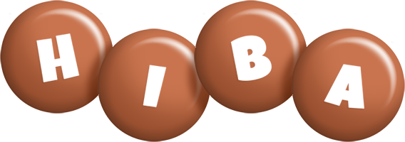 Hiba candy-brown logo