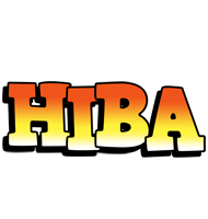 Hiba sunset logo