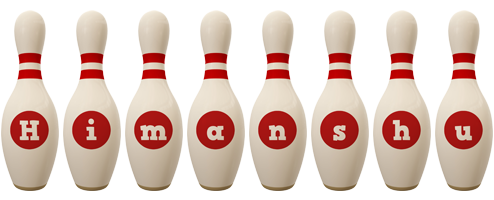 Himanshu bowling-pin logo