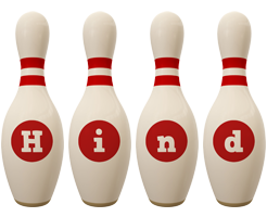 Hind bowling-pin logo