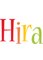Hira birthday logo