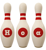 Hoa bowling-pin logo