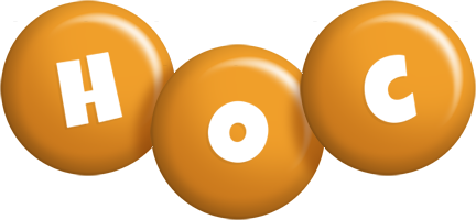 Hoc candy-orange logo