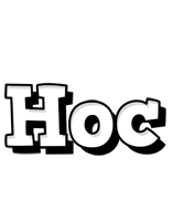 Hoc snowing logo