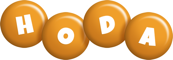 Hoda candy-orange logo